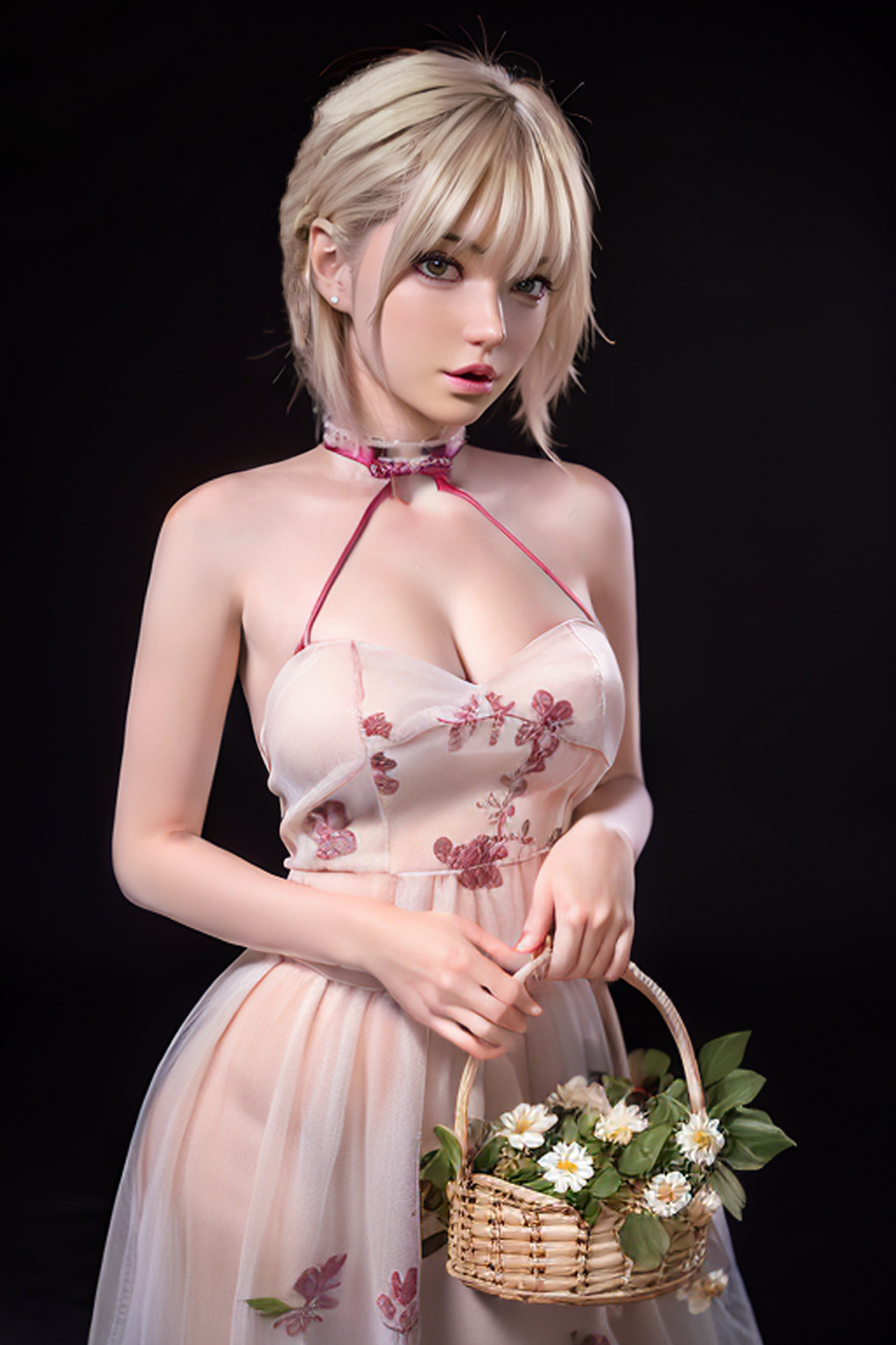 Yearndoll Y206-3 明希 163cm 等身大 キレイ系セクシーボディ ナチュラル美乳・リアル表情対応 口開閉機構付き フルシリコンラブドール