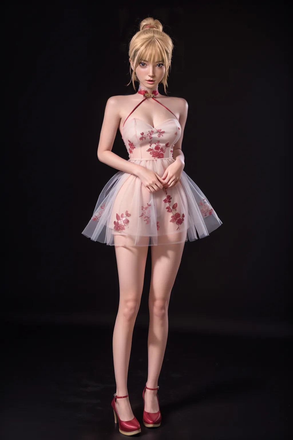 Yearndoll Y206-3 明希 163cm 等身大 キレイ系セクシーボディ ナチュラル美乳・リアル表情対応 口開閉機構付き フルシリコンラブドール