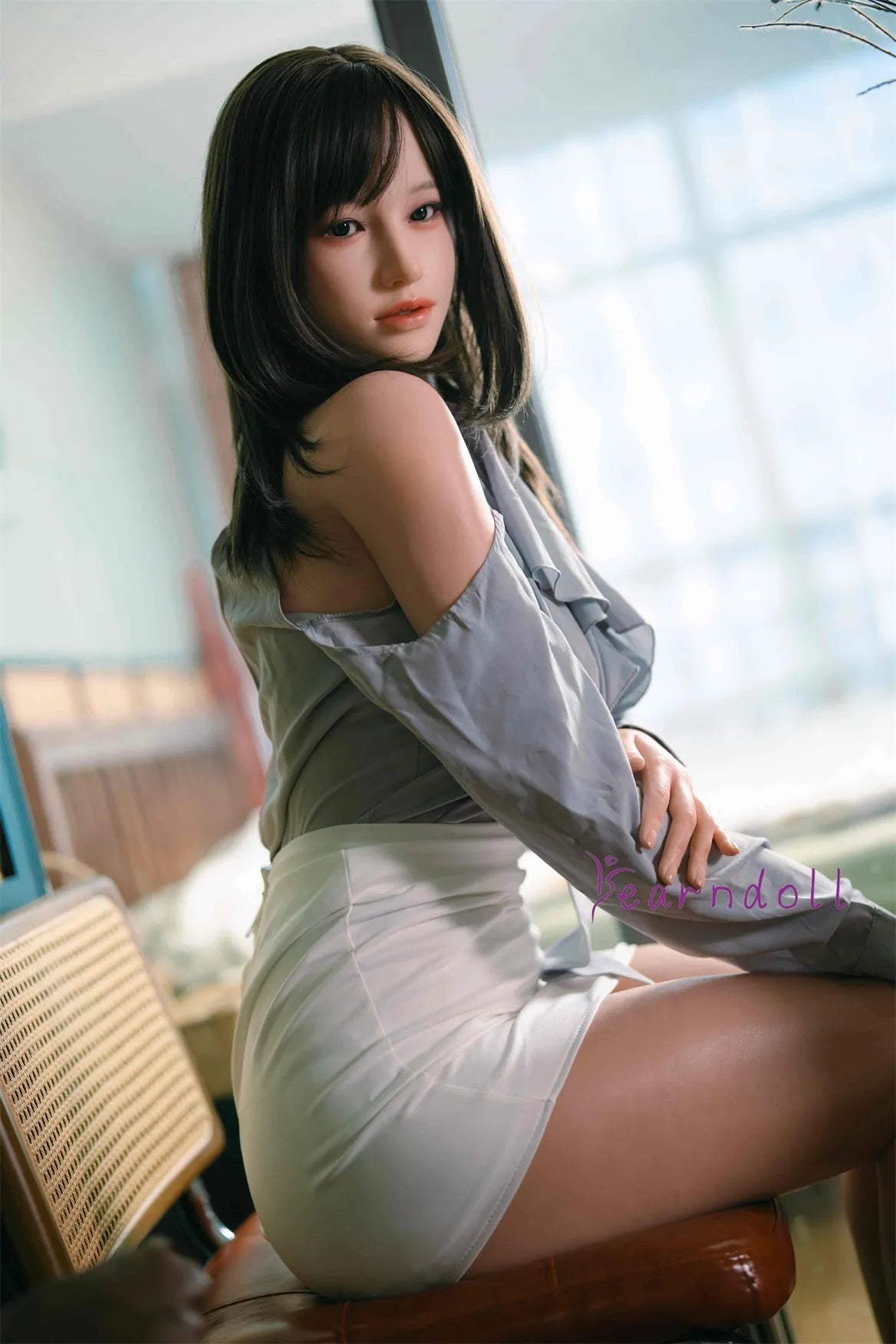 Yearndoll Y229 優奈 170cm 等身大 人妻風の落ち着いた魅力 Eカップ美乳・柔らかなバストライン 進化版 フルシリコン製 リアルドール