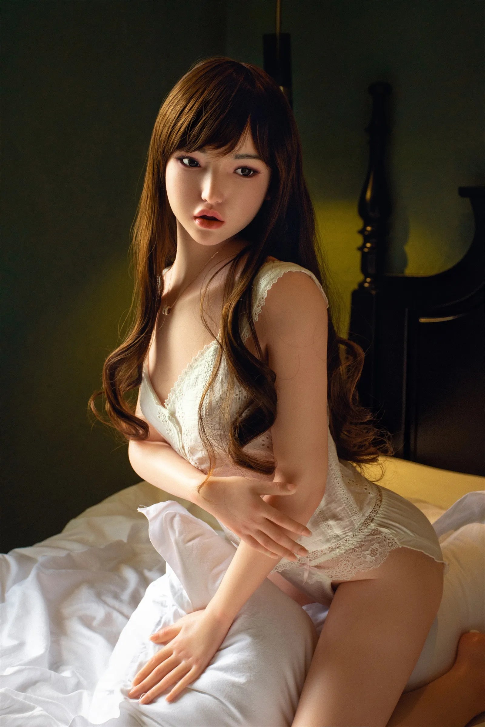 Yearndoll Y210 小柄 スレンダー ラブドール 151cm AAカップ 口開閉 リアル口腔 高級シリコン