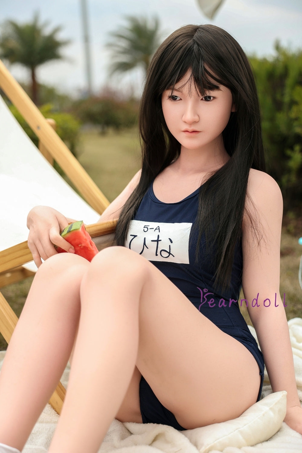 Yearndoll 良恵み 軽量フルシリコン製 - 28kg 147cm Aカップ Y304番 進化版ラブドール 本物の皮膚メイク付き 水着 魅力的な良乳 美少女 lovedoll シリコン バスト